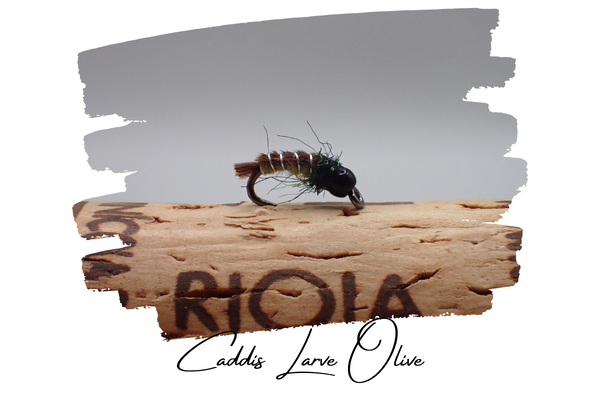 Caddis Larva Olive (Beaded)